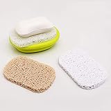 2PCSバーソープセーバー、ソープセーバーバンドル、ソープディッシュ＆ソープホルダーアクセサリー、水切り水、空気循環、ソープライフを伸ばします - きれいにする、すべての石鹸ディッシュセットに合う