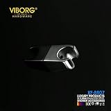 viborg-hkデラックスsus304ステンレススチールキャスティングソリッドConstruction壁マウントハンドシャワーヘッドホルダーブラケットハンドヘルドシャワーヘッドホルダー、サテンニッケ