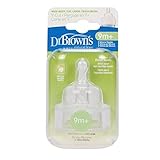 Dr. Brown's 6 Pack Natural Flow Level 4 Wide Neck Nipple by Dr. Brown's [並行輸入品]