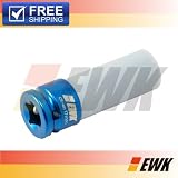 17mm Protective Wheel Saver Socket Lug Nut Impact - Protect Your Rims! by EWK TOOL