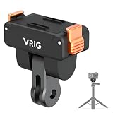 VRIG DJI Osmo Action 5Pro/4/3用 Osmo 360 用 マグネットクイックリリースアダプター goproマウント Osmo クイックリリース式調整型アダプターマウント DJI Osmo Action 5 Pro/Action 4/ Action 3 /Osmo 360対応 AC-58