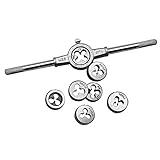 RaiFu レンチセット 8PCS/セット メトリック ハンド スクリュー タップ レンチセット ドリフトホルダー ハンドル ツール タッピング アクセサリー