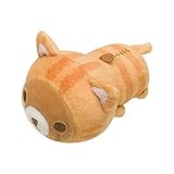 【リラックマ】もちぺったんてのりぬいぐるみ（リラックマ／ねこ）★もっと♪のんびりネコシリーズ★