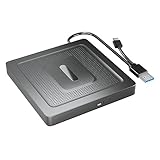 USB 3.0/Type-C ポート両用 CD/DVDレコーダー 外付け CD DVDドライブ 読み込み 書き込み 録画込み対応 Windows 11/10/8/7・Mac Pro/Air・MacBook・Linuxなどに対応 使いやすい 薄型ポータブル 軽量