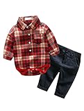 Abolai PANTS ベビー・ボーイズ US サイズ: 12-18month(90#) カラー: レッド