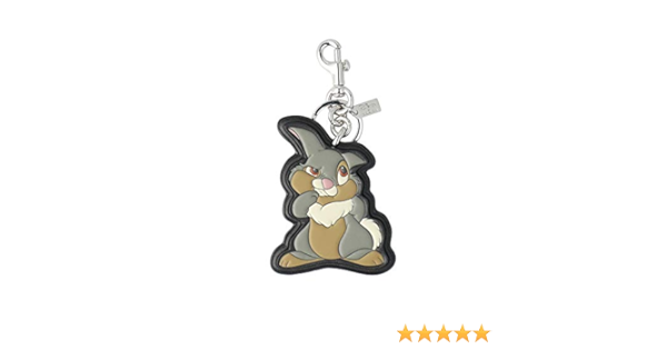 Amazon コーチ キーホルダー ディズニー とんすけ チャーム キーホブ Coach Disney Thumper Bag Charm Key Chain 9 Sva47 並行輸入品 キーホルダー チェーン
