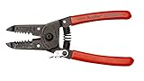 Xcelite 105SCGV Stripper, Cutter Spring and Lock, 22-10 AWG Stripping Range, 6' Length, Cushion Grip
