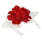 JamieRaeHats SH-WHT-REDLP 3-12m