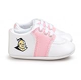 Future Tailgater UCF Central Florida Knights pre-walkerベビー靴 – ピンクトリム