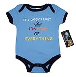 Mon Cheri Baby SHIRT ユニセックス・ベビー カラー: ブルー