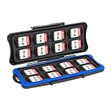 Switch 用 カード ケース Switch カードケース Switchカードケース 16枚 収納 SDカード ケース 大容量 ポケット Nintendo Switch 有機EL ソフト microSDカード マイクロSD 子供 ゲームソフト 携帯 ニンテンドー ブラック