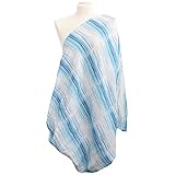 Nursing HappensTM Muslin Infinity Breastfeeding Scarf - Blue Horizon by Itzy Ritzy
