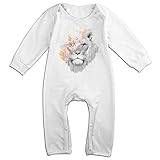 Raymond If I Roar長袖ボディスーツBaby Onesieホワイト カラー: ホワイト