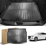 Shvgen|適合MAZDAマツダ CX-60 KH系 ラゲッジマット 専用設計2022年9月~現行 3D立体構造CX60ラゲッジマット荷室マットカーゴマットトランクマットラゲージトレイ防水マツダ CX-60 パーツ 縁高 TPE材質 耐摩擦 耐汚 折りたたみ式 取付簡単 カー用品（トランクマット）