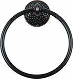 アトラスホームウェアmantr-vbマンダレーコレクション6.75-inchタオルリング、ベネチアブロンズ