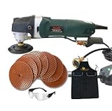 Kawaii Kawaii_Concrete_Kit_5 Concrete Counter Top Polisher with 5-Inch Diamond Polishing Pads [並行輸入品