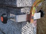 家庭用ミラー対応 箱型トメ金具 (両締め)-SW70 挟幅-10mm~70mm