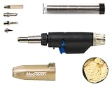 Mag-Torch MT 775 Refillable Micro Butane Assorted Solder Kit, Black [並行輸入品]
