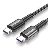 Kuulaa USB C to USB Cケーブル 1m、Type C データラインPD 60W Power Delivery 20V 3A