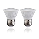 2 Pack High Power E26 Warm White 3000K AC 120V 5W 50W Halogen Bulbs Equivalent LED Bulb 450 Lumens S
