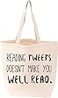 Twitter Tote (Love Lit)