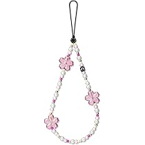 Amazon.co.jp: [CASETiFY] フラワー スマホストラップ - チェリー