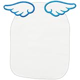 GoodsLand ベビー 背中 汗取りパッド 赤ちゃん ダブルガーゼ コットン100％ 吸収 天使の羽 出産祝い 女の子 男の子 ギフト 贈り物 ベビー用品 肌着 下着 (ブルー) GD-ANGPA