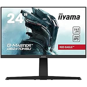 G-MASTER ゲーミング モニター ディスプレイ 23.8インチ 165Hz 0.8ms IPS方式 フルHD 高さ調整 全ケーブル付 3年保証 国内サポート iiyama GB2470HSU-B1