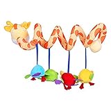 yeahibabyベビー幼児ベビーカー吊り下げおもちゃCute Giraffe Around Cribレールトイ