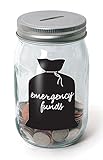 [パーフェクトライフアイデア]Perfect Life Ideas Classic Mason Jar Coin Bank Piggy Bank for Boys Kids Children Mone