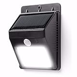 (アイム)iiniim　屋外ソーラーモーションセンサーLEDライトソーラーパワーライト　自動人体感応　センサーライト