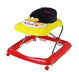 Dream On Me Scout Musical Walker and Activity Center, Red by Dream On Me [並行輸入品]