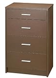4段 チェスト ブラウン N-9632