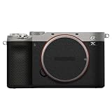 に適合する Sony A7Cカメラプロテクターフィルム用カメラカバースキンステッカー傷防止保護装飾(チタン+つや消しブラック)