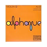 Alphayue アルファユー ヴァイオリン弦 D線 4/4 シンセティックコア/アルミ巻 AL03