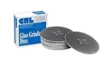 CRL 7 " x 7 / 8 " 320グリット研磨ディスク – 50パック
