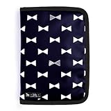 ようこそ赤ちゃんHappy母子手帳ケース（ファスナータイプ） リボンシルエット 日本製　B2800700