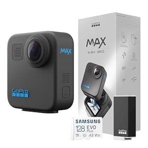 GoPro MAX 360度カメラ 5.6K 16.6MP 防水 手ブレ補正 ライブ配信 アクションカメラ SDカード同梱 国内正規品