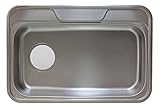 【日本製】 Eキッチン　ISシリーズ　ステンレスシンク（アンダーマウント） G-8L(840X558)