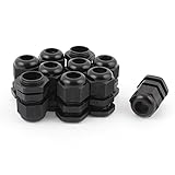 uxcell ケーブルグランド　ケーブル直径5-10mm　PG11　10個入り
