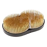 F Fityle 高品質　防錆　滑り止め　剣山　中日月　花器　生け花用　2種選択可能 - 真鍮