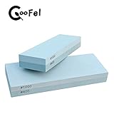 両面砥石 COOFEL #400/#1000 包丁研ぎ 仕上げ 中砥石 両用 キッチン工具 家庭用砥石 刃物 研ぎ専用