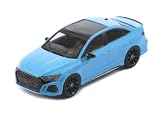 イクソモデル B アウディ RS3 リムジン 22 ターボブルー 1/43 MOC331