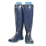 花ごころ ガーデニング用品・資材 AM RALA パッカブルブーツ ネイビー SS 23cm 68704