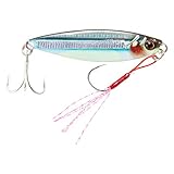 メジャークラフト メタルジグ ジグパラ マイクロ ライブベイトカラー 10g #87 ライブ腹グローキビナゴケイムラ JPM-10L ルアー