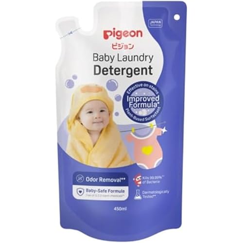 Pigeon Paraben-Free Baby Laundry Detergent, 450ml Refill