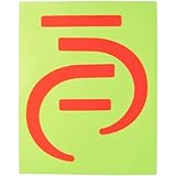 KH 安全視認シール 蛍光オレンジ SEFUD [安全帯 落下防止 電気工事 高所での安全作業]