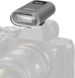 FOMITO カメラフラッシュ 撮影用ミニフラッシュMiniフラッシュスピードライト ストロボ Type-C充電 12色カラーフィルター付属 保証1年 (グレー)