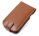 PDAIR レザーケース for GALAXY NEXUS SC-04D 縦開きタイプ(ブラウン) PALCSC04DF/BR