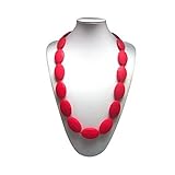 Roo Beads 'Olivia' Silicone Teething Necklace for Nursing Breastfeeding Moms, Babies, Toddlers BPA-F